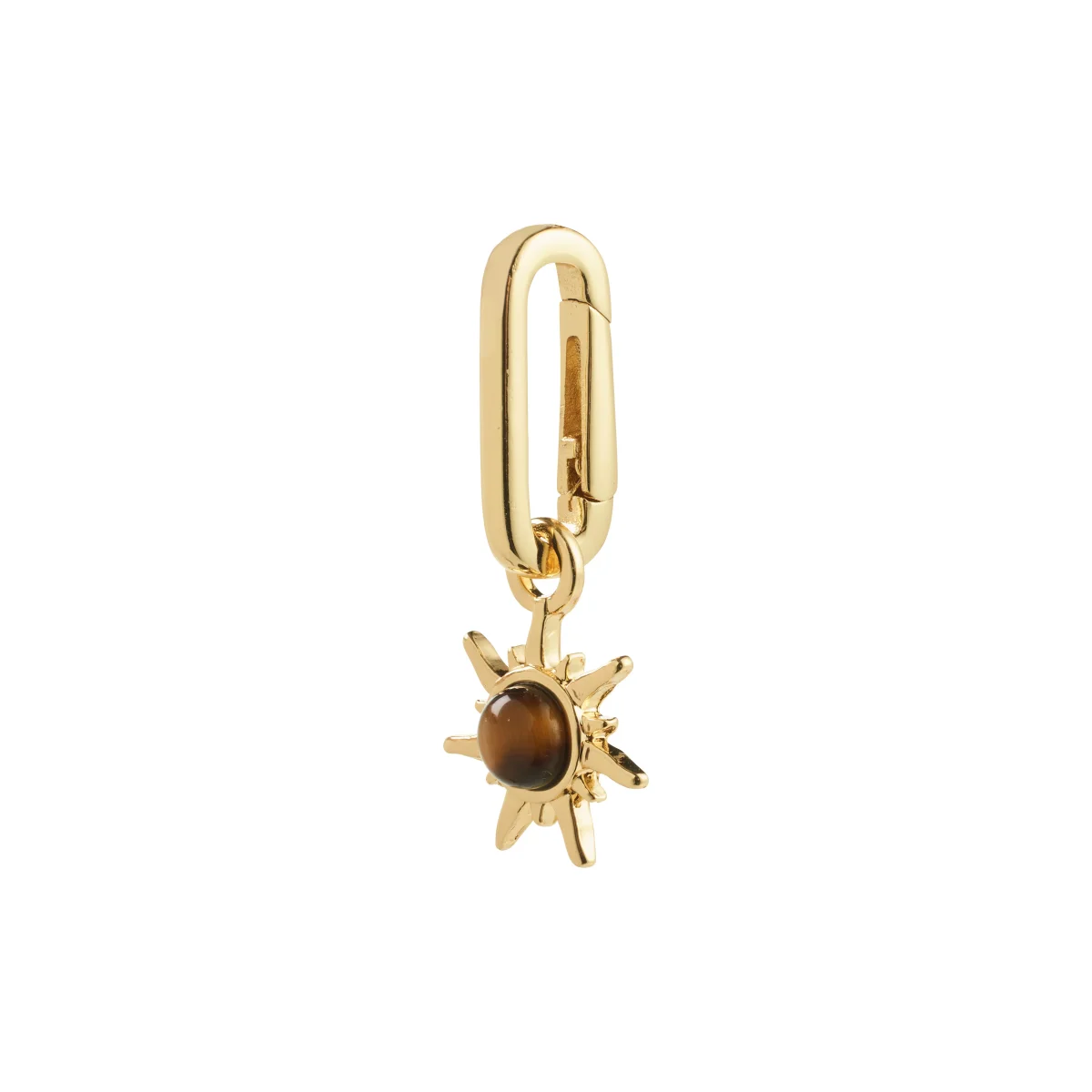 Pilgrim CHARM stjernesol vedhæng, guldbelagt