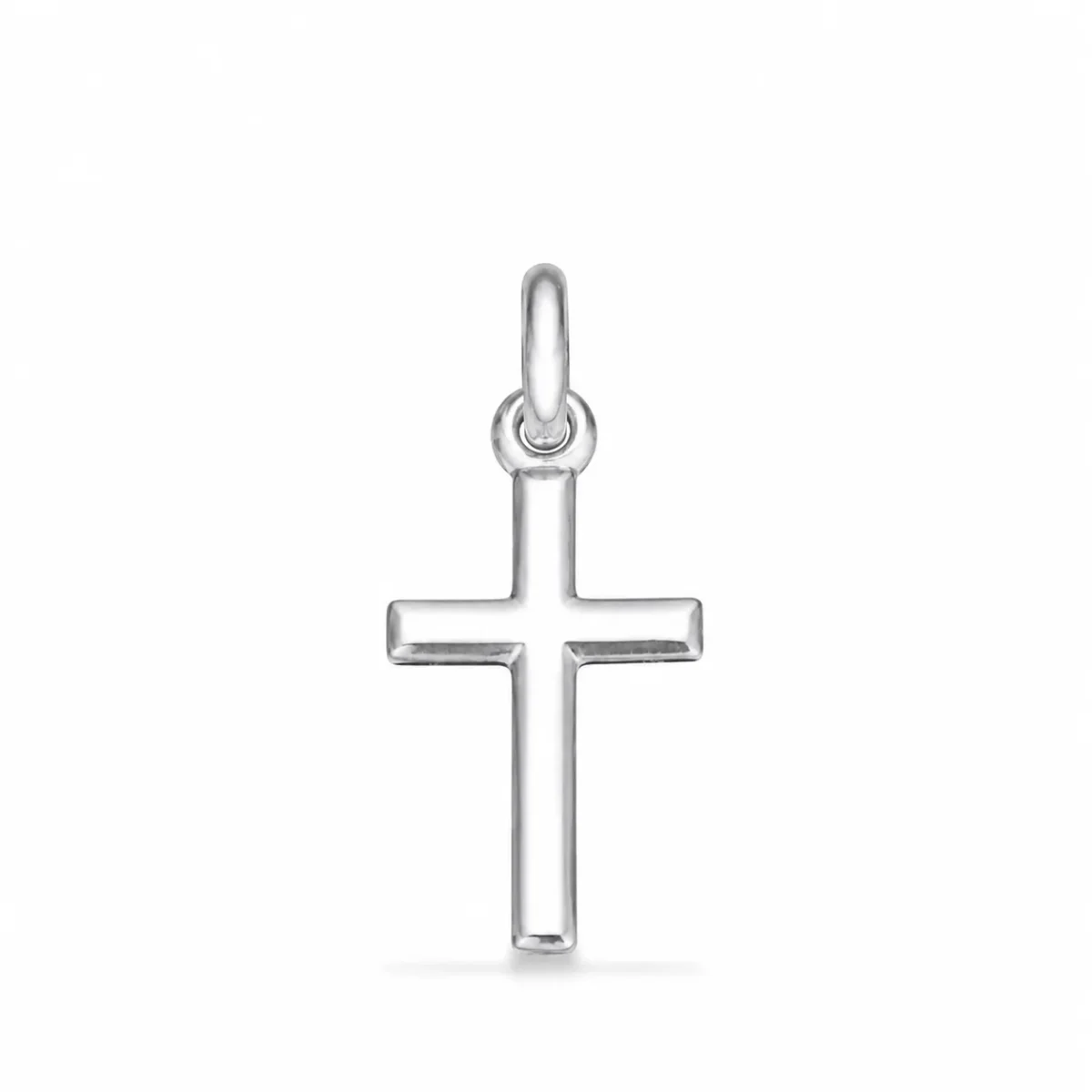 Scrouples – Sølv Kors vedhæng i sterling sølv, 14 x 9 mm – 220662s - Billede 2