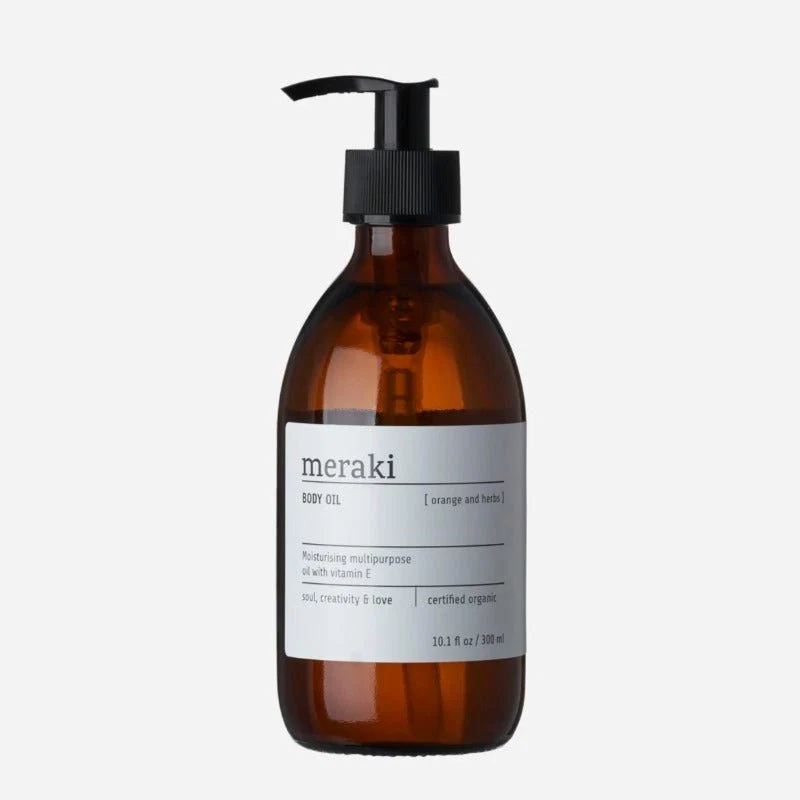 Body Oil - Orange & Herbs - Meraki - Billede 2