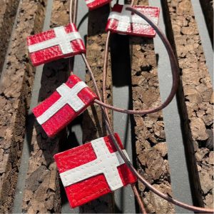 Flagranke m/ 5 flag - 150 cm