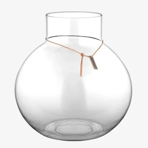 Glasvase - Rund - H 22cm Ø 21cm