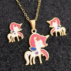 Børnesmykkesæt – Unicorn smykkesæt – Rarity